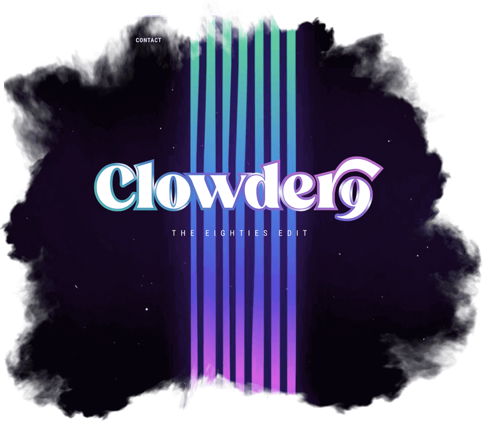 Logo and brand of my portfolio website, Clowder9.
